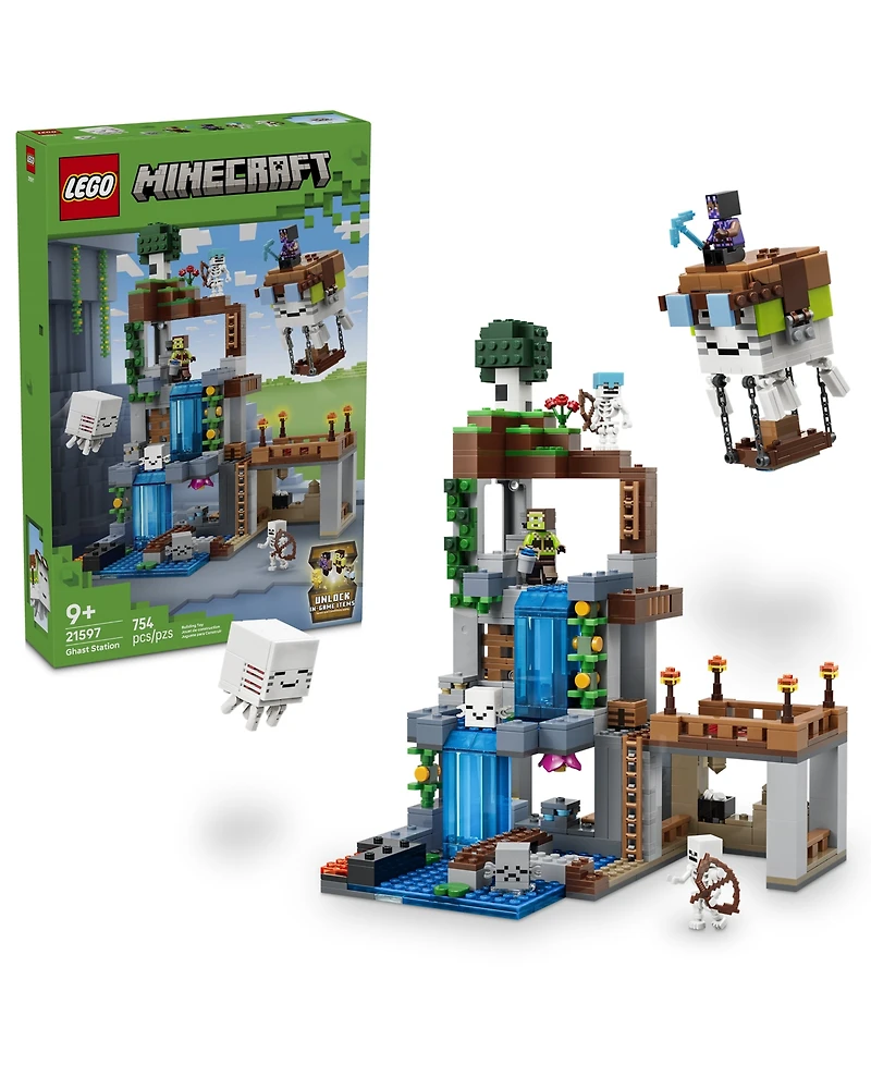 Lego Minecraft Ghast Station 21597 754-Piece Building Set, Ages 9+