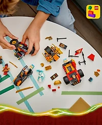 Lego Ninjago Kai and Cole's Combiner Vehicles 71864 394-Piece Building Set, Ages 7+
