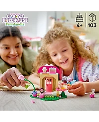 Lego Gabby's Dollhouse Kitty Fairy's Garden House 11212 103-Piece Building Set, Ages 4+