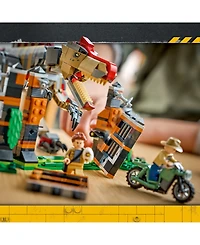 Lego Jurassic World Spinosaurus Dinosaur Escape 77982 820-Piece Building Set, Ages 9+