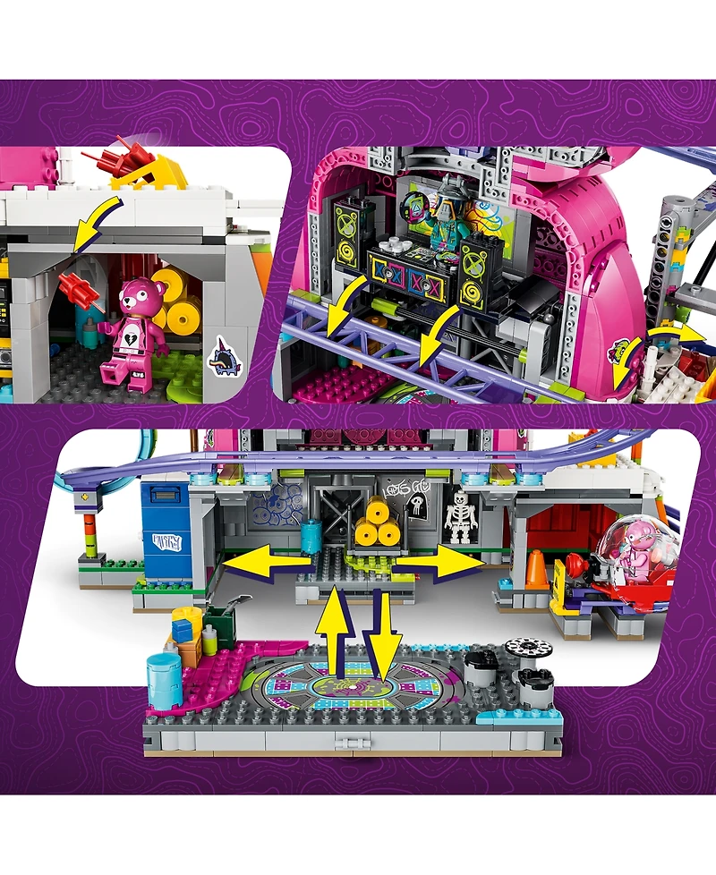 Lego Fortnite Rave Cave 77082 1,963-Piece Building Set, Ages 12+