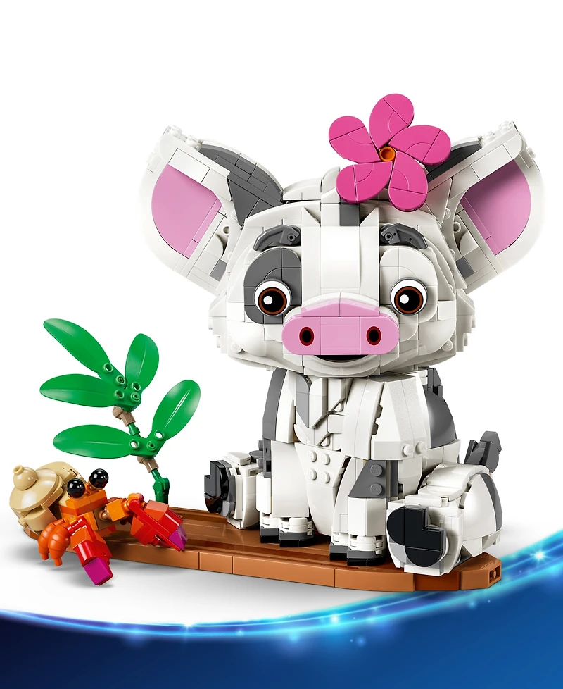 Lego Disney Moana Pua 43292 885-Piece Building Set, Ages 9+