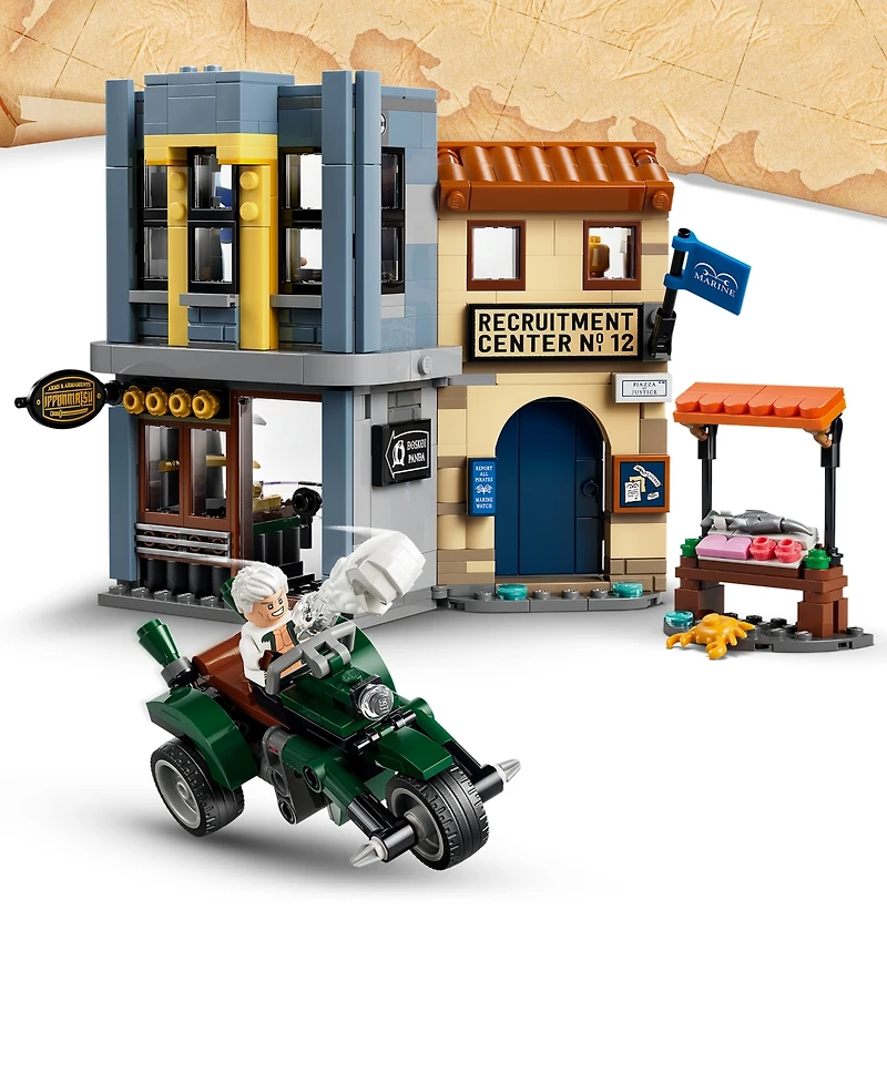 Lego One Piece Showdown with Captain Smoker 75642 547-Piece Building Set, Ages 9+