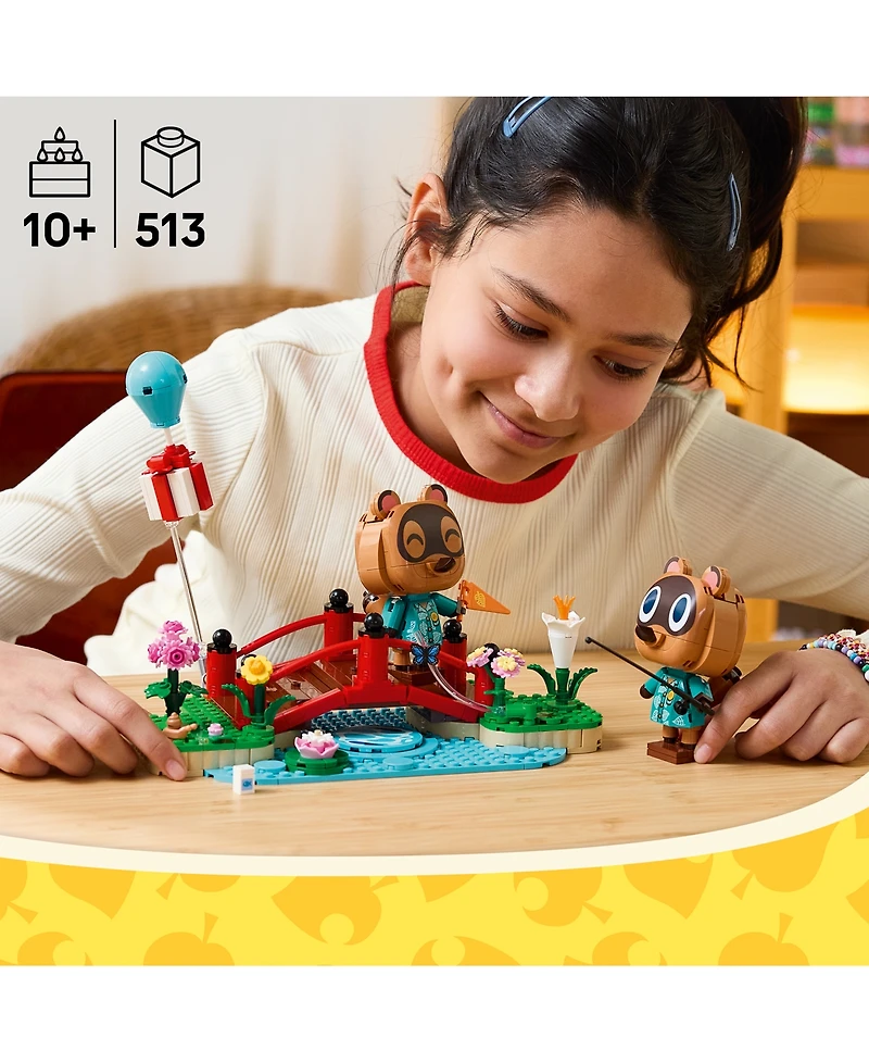 Lego Animal Crossing Timmy Tommy's Fun Day Out 77059 513-Piece Building Set, Ages 10+