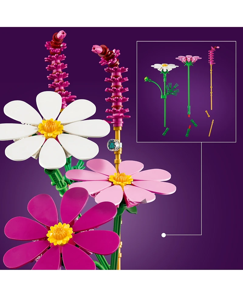 Lego Cosmos Flowers 11514 171-Piece Building Set, Ages 9+