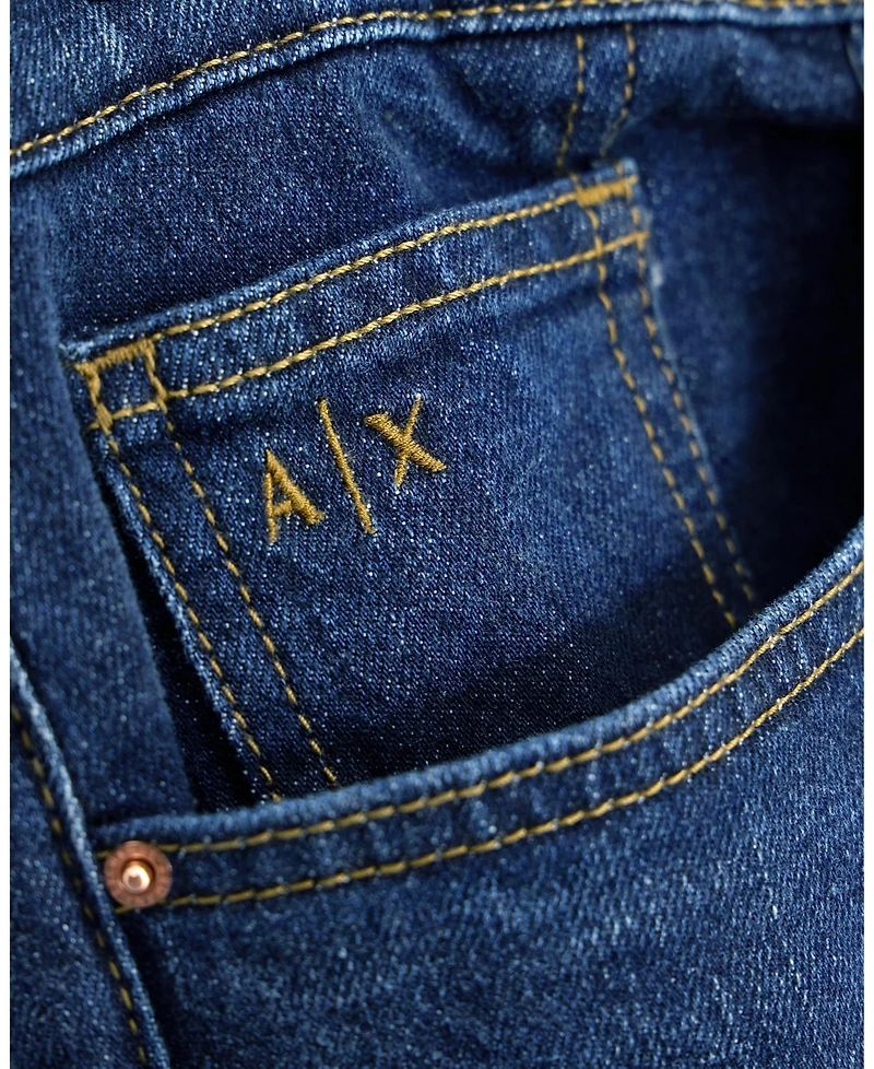 A|X Armani Exchange Men's Slim-Fit Stretch Denim Jeans