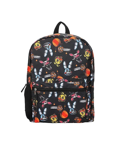 Five Nights at Freddy's All-Over Print 16" Backpack For School And Travel