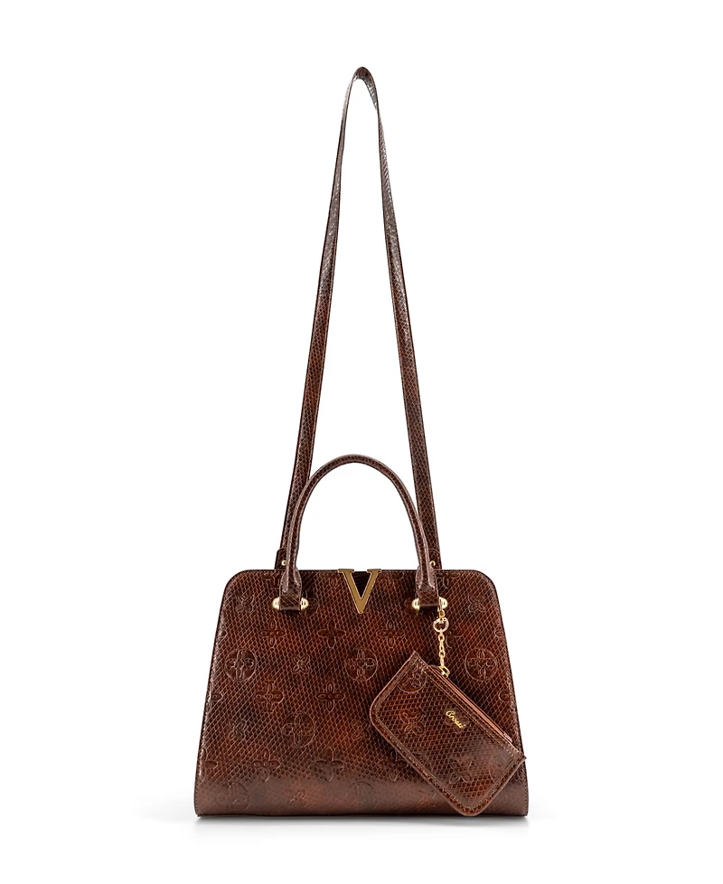 Like Dreams Nyla Structured Medium Satchel Handbag