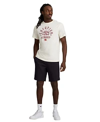 Champion Men's Jersey Embroidered C Logo Shorts, 7" Inseam