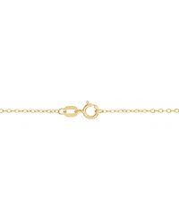 Grown With Love Lab-Grown Sapphire (7/8 ct. t.w.) & Diamond (5/8 Necklace 10k White Gold (Also Available Ruby Emerald)