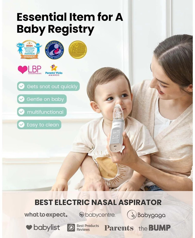 Grownsy Nasal Aspirator