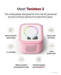 Tonies Toniebox 2 Bluey Screen-Free Starter Set Audio Player, Ages 3+