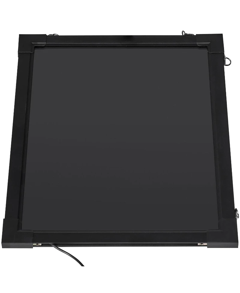 Yobtop Led Message Writing Board Illuminated Erasable Chalkboard, Neon Menu Sign with 8 Markers and Remote Control