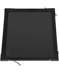 Yobtop Led Message Writing Board Illuminated Erasable Chalkboard, Neon Menu Sign with 8 Markers and Remote Control