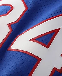 Mitchell Ness Men's Nolan Ryan Royal Texas Rangers Big Tall Cooperstown Mesh Batting Practice Jersey