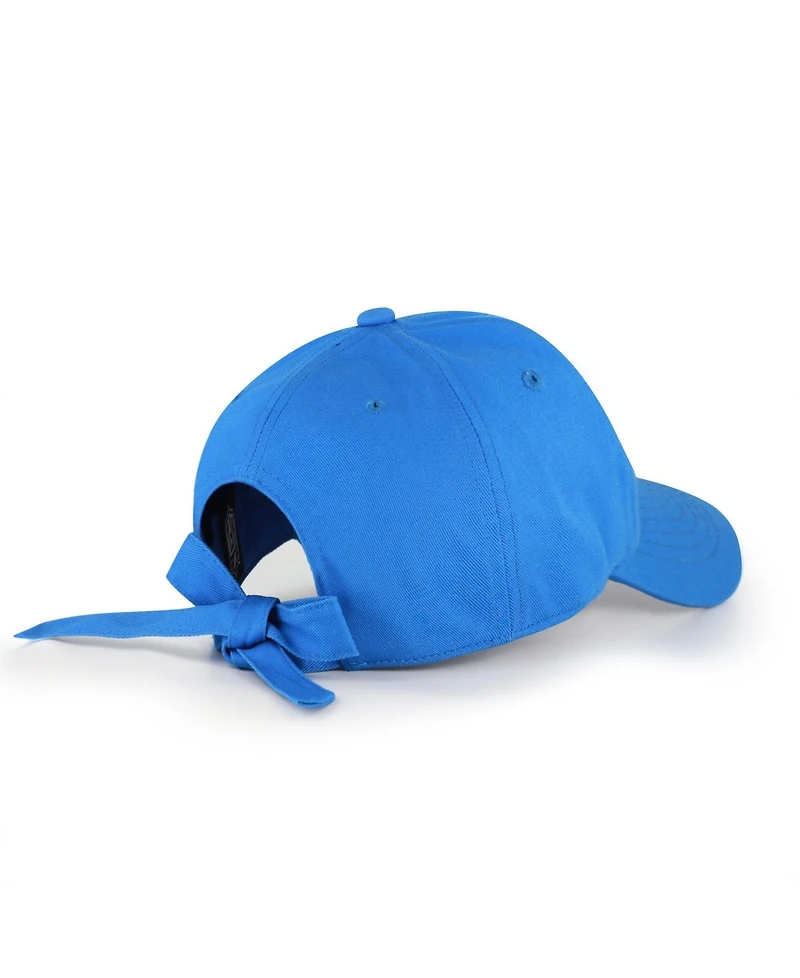 47 Brand Women's Powder Blue Los Angeles Chargers Bow Back Clean Up Adjustable Hat