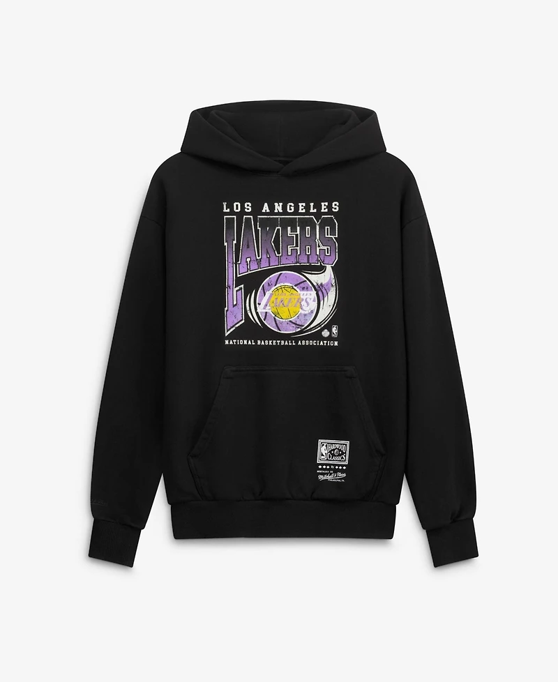 Mitchell & Ness Men's Black Los Angeles Lakers Ball Out Hoodie