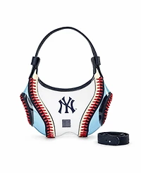 Montana West New York Yankees Clear Slouchy Shoulder Bag