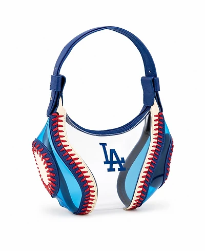 Montana West Los Angeles Dodgers Clear Slouchy Shoulder Bag