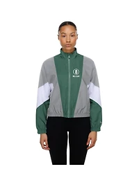 New Era Women's Boston Red Sox Leisure City Connect Color Block Full-Zip Windbreaker