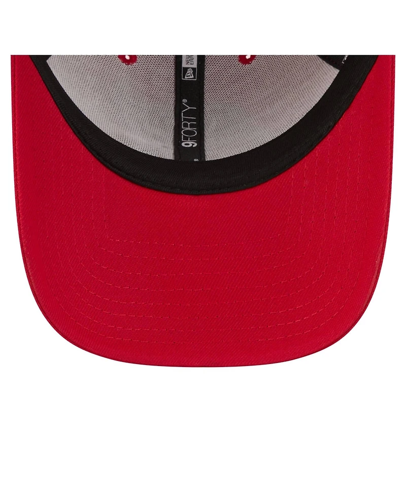 New Era Men's Red Tampa Bay Buccaneers Core Team 9FORTY Adjustable Hat
