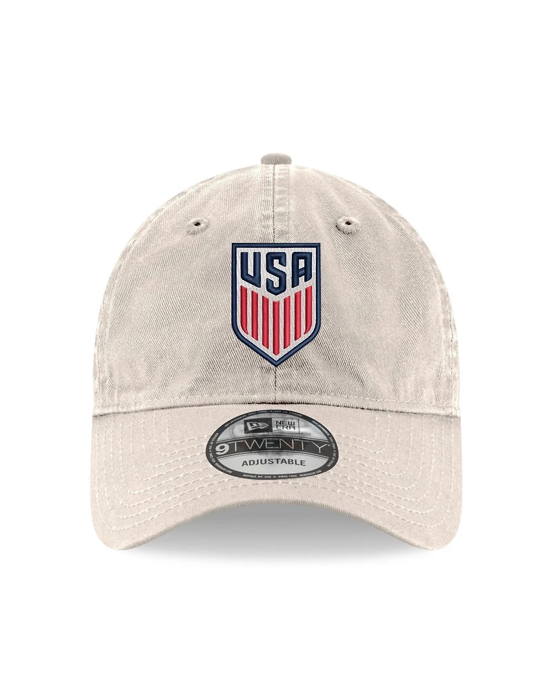 New Era Men's Tan Usmnt Primary 9TWENTY Adjustable Hat