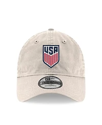 New Era Men's Tan Usmnt Primary 9TWENTY Adjustable Hat