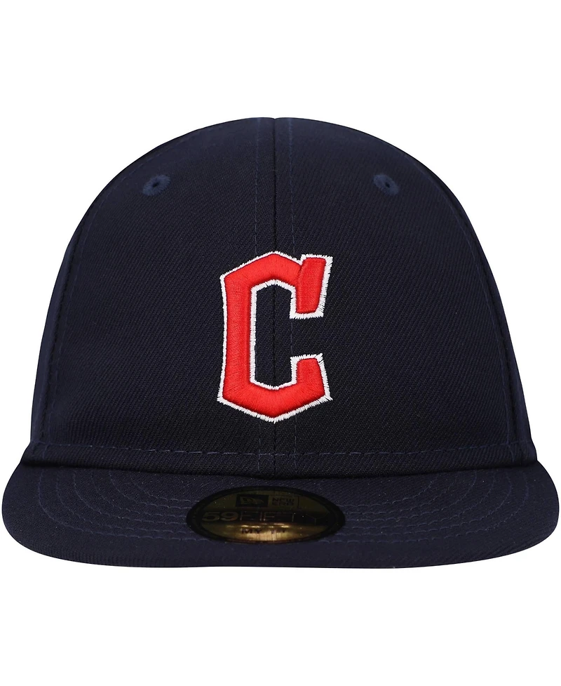 New Era Baby Boys and Girls Navy Cleveland Guardians My First 59FIFTY Fitted Hat