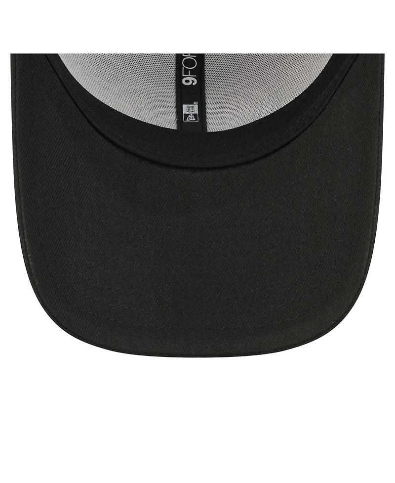 New Era Men's Black San Francisco 49ers Core Team 9FORTY Adjustable Hat