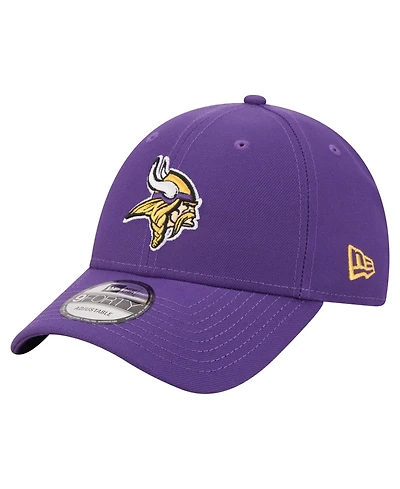 New Era Men's Purple Minnesota Vikings Core Team 9FORTY Adjustable Hat
