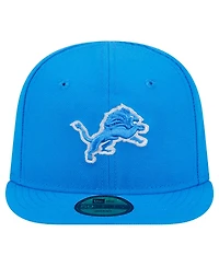 New Era Baby Boys and Girls Blue Detroit Lions My 1st 59FIFTY Fitted Hat
