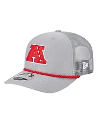 New Era Men's Gray Miami Dolphins 2025 Pro Bowl 9SEVENTY Stretch-Snap Hat