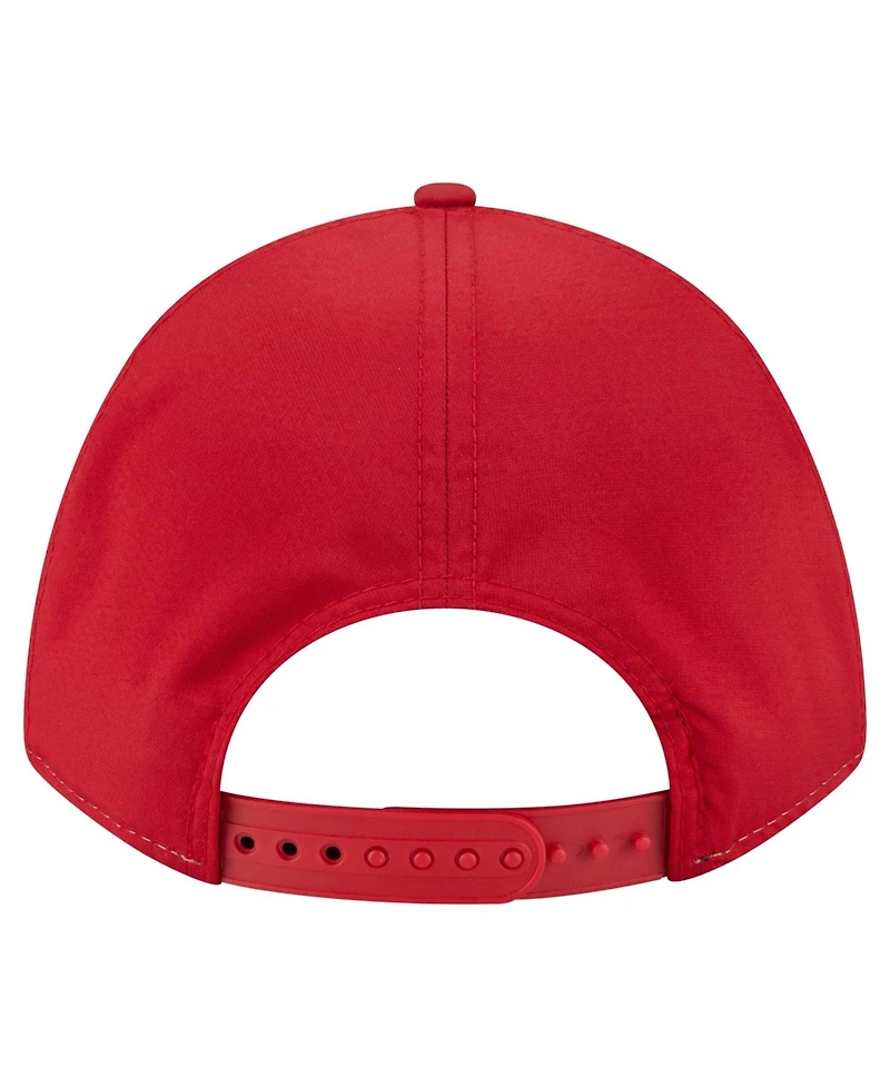New Era Men's Red Los Angeles Angels Gradient 9FORTY M-Crown Adjustable Hat