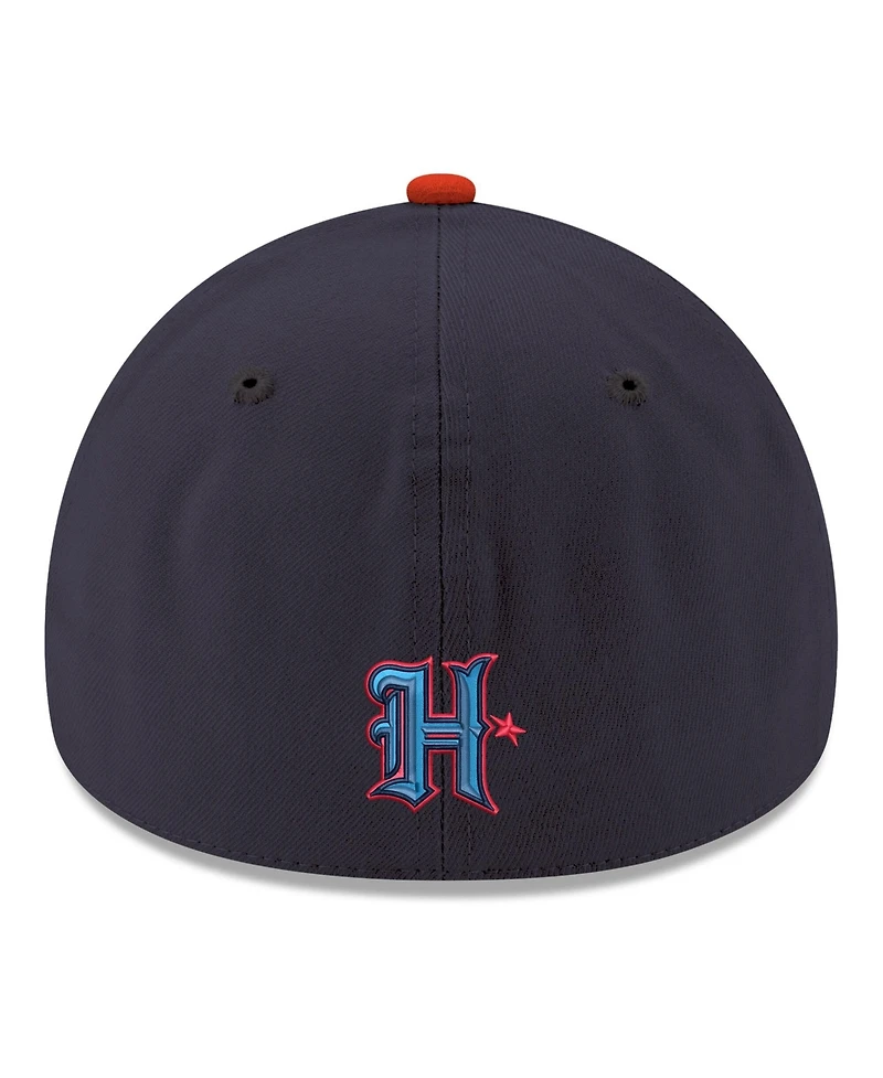 New Era Men's Navy Houston Texans Core Team 39THIRTY Flex Hat