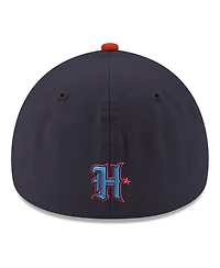 New Era Men's Navy Houston Texans Core Team 39THIRTY Flex Hat