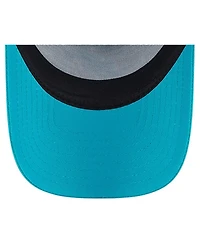 New Era Big Boys and Girls Aqua Miami Dolphins Main A-Frame 9FORTY Adjustable Hat