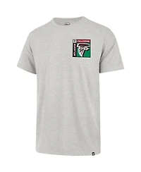 '47 Brand Men's Gray Atlanta Falcons Chrome Plate Franklin T-Shirt