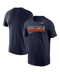 Nike Men's Navy Virginia Cavaliers 2026 Sideline Wordmark Legend Dri-fit T-Shirt