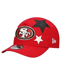 New Era Toddler Scarlet San Francisco 49ers Stardom 9FORTY A-Frame Adjustable Hat