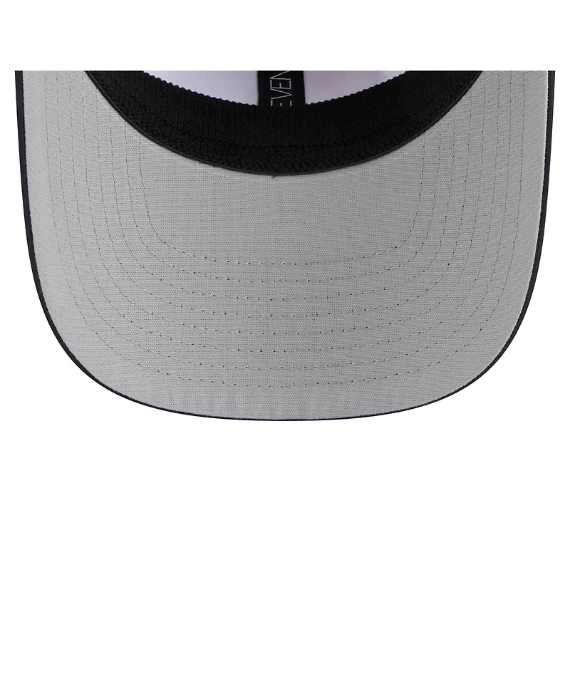 New Era Men's White/Navy Houston Astros Established Patch 9SEVENTY Adjustable Hat