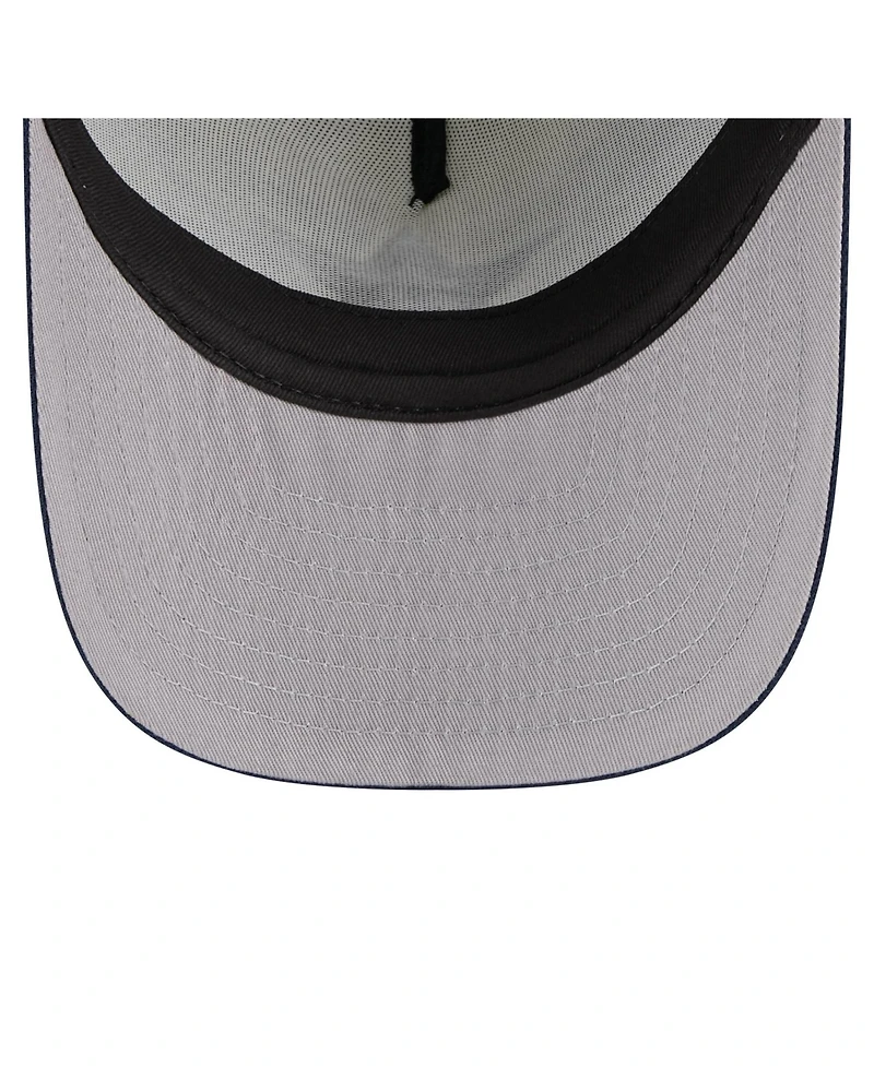 New Era Big Boys and Girls Cream/Navy Dallas Cowboys Banner A-Frame 9FIFTY Trucker Snapback Hat