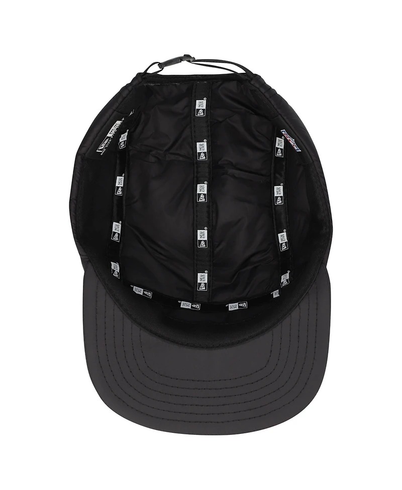New Era Men's Black Kansas City Chiefs Quilted Camper Adjustable Hat