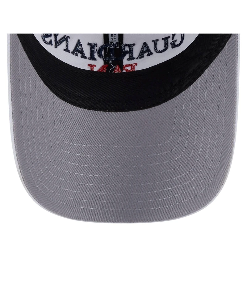 New Era Women's White Cleveland Guardians Team Fan 9TWENTY Adjustable Hat