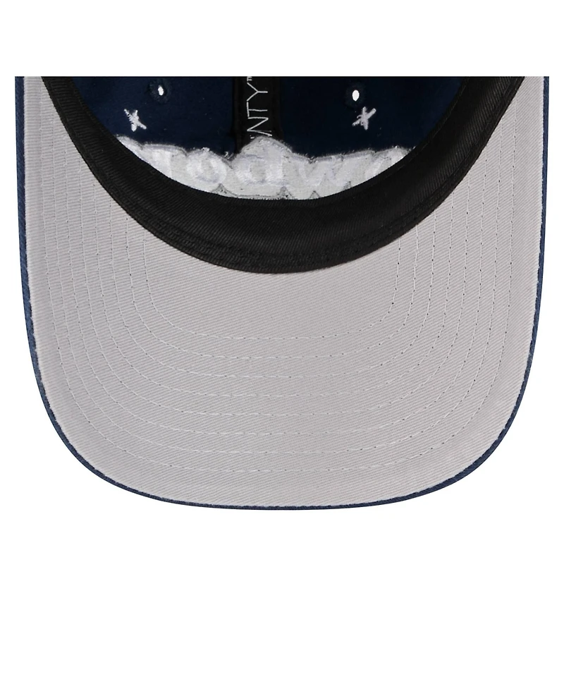 New Era Big Girls Navy Dallas Cowboys Cheer 9TWENTY Adjustable Hat