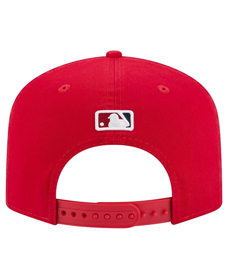 New Era Men's Red Washington Nationals Team 19TWENTY Adjustable Hat