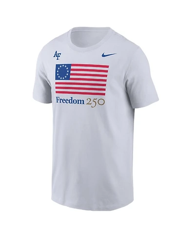 Nike Men's White Air Force Falcons Freedom 250 T-Shirt