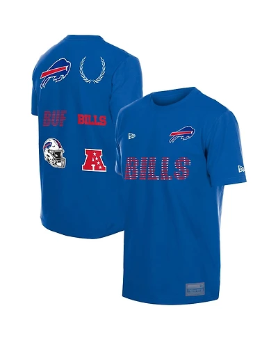 New Era Men's Royal Buffalo Bills Match T-Shirt