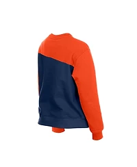 New Era Women's Detroit Tigers Gameday Color Block Fleece Sweatshirt
