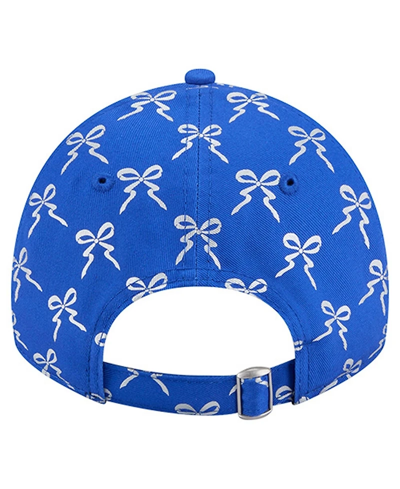 New Era Women's Royal Los Angeles Rams Ribbon 9TWENTY Adjustable Hat