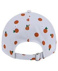 New Era Women's White Miami Dolphins Fruit Pattern 9TWENTY Adjustable Hat